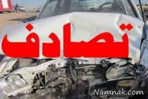 واژگونی سمند ، تصادف شدید
