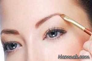 رنگ کردن ابرو ، نسکافه