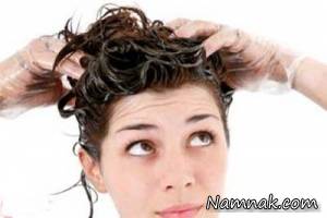 موهای چرب ، موهای صاف