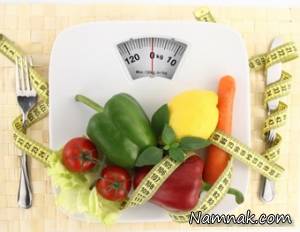 سبزیجات لاغر کننده ، وزن مناسب