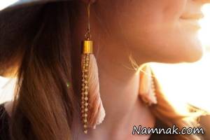 گوشواره های آویز ، مدل گوشواره