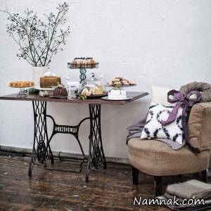 پایه چرخ خیاطی ، دکوراسیون مدرن