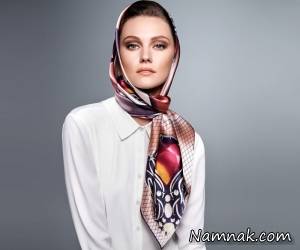 مدل بستن روسری ، مدل بستن شال