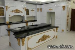 کابینت آشپزخانه عروس ، کابینت های گلاس