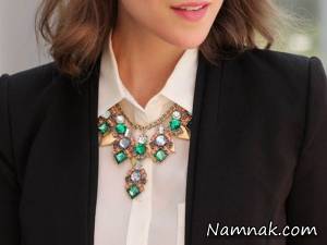 گردنبند مناسب یقه ، گردنبند مناسب لباس