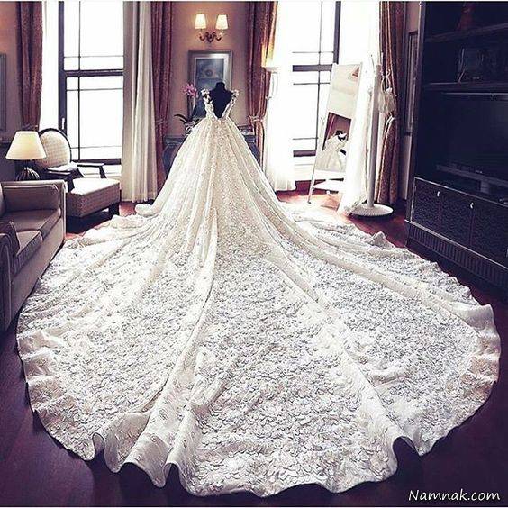 لباس عروس پشت باز