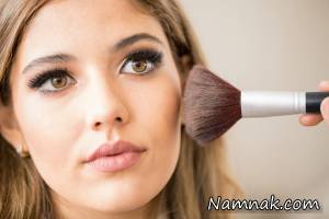 آموزش رژگونه زدن ، رژگونه زدن حرفه ای