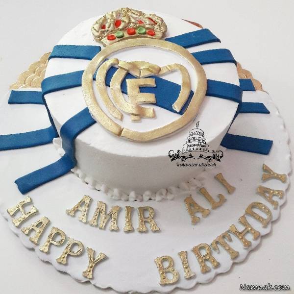 کیک تولد رئال مادرید 