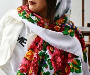 روسری سنتی ، روسری گل گلی