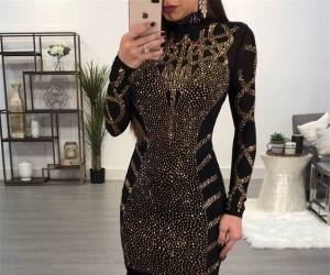 لباس مجلسی کوتاه ، لباس مجلسی مشکی