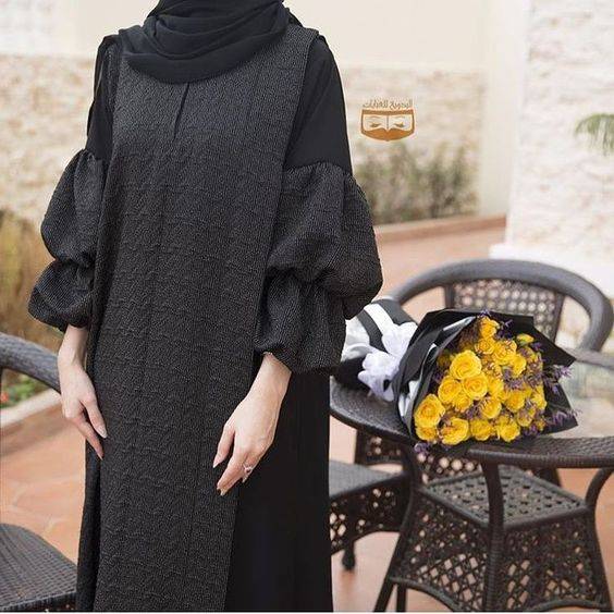 مانتو آستین پفی