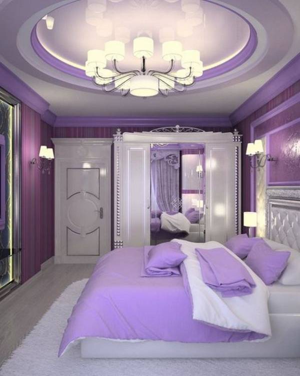 اتاق خواب یاسی سفید