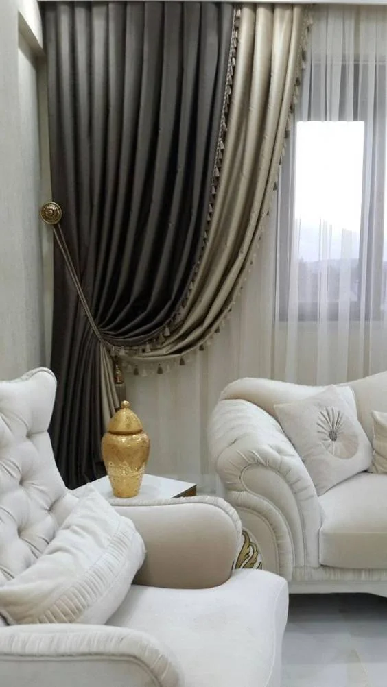 پرده مجلسی برای دکوراسیون پذیرایی پرده خانه عروس