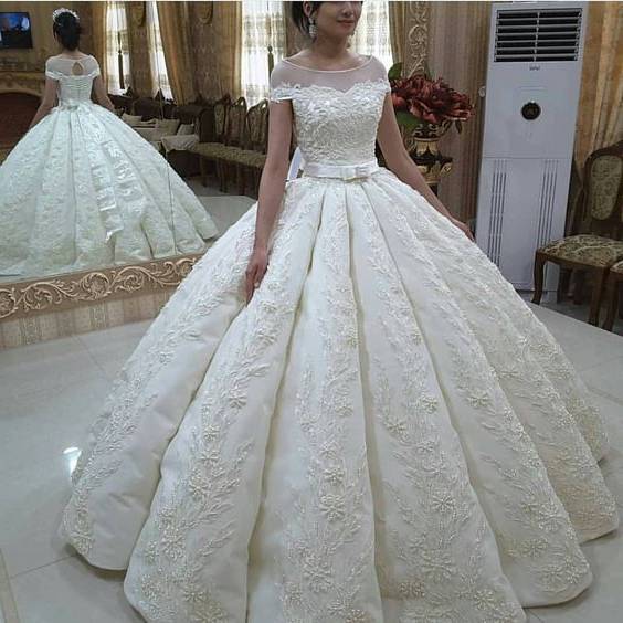 لباس عروس پرنسسی 