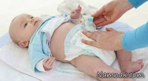 پوشک بچه ، گرفتن کودک از پوشک