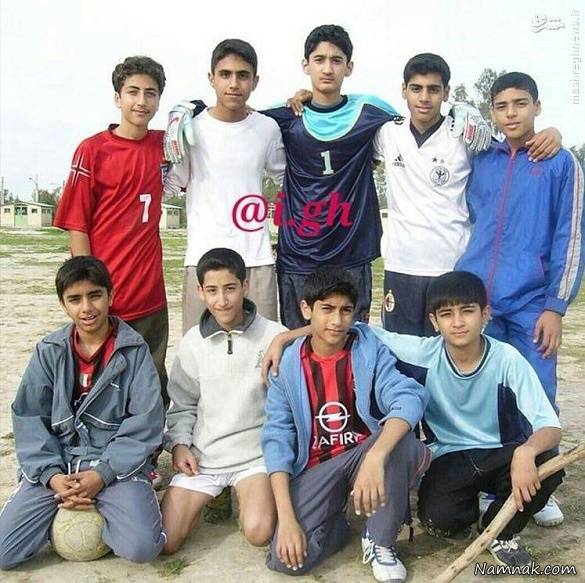 مهدی طارمی در نوجوانی نوجوانی مهدی طارمی