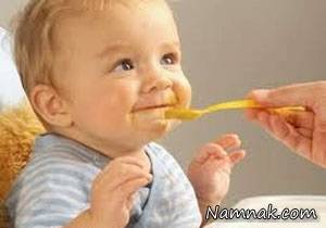 غذای نوزاد ، غذاهایی که باید به نوزاد داد