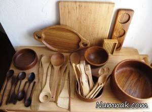 ظروف چوبی ، راهکارهای خانه داری