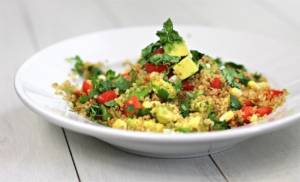 طرز تهیه سالاد آووکادو و کوینولا ، سالاد آووکادو