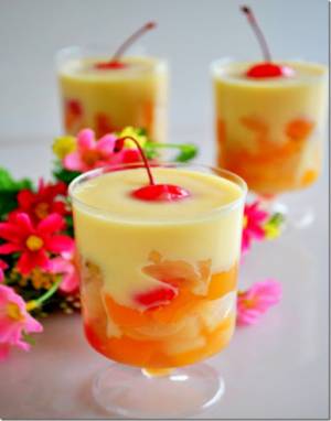 طرز تهیه کاسترد با ژله ، طرز تهیه ژله