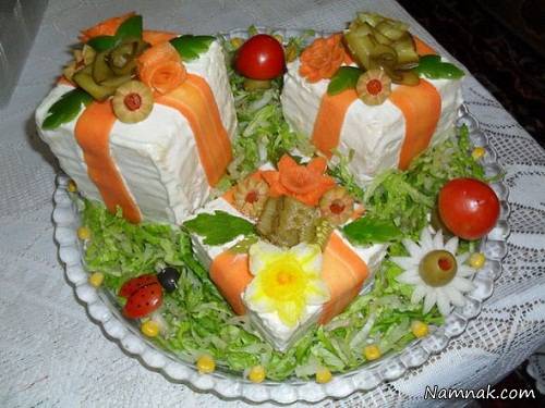 کیک خوشمزه و راحت کیک مرغ