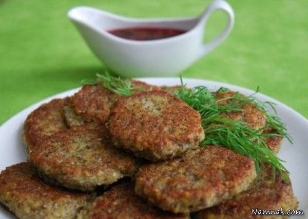 طرز تهیه کتلت عدس کتلت عدس