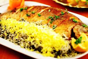 سبزی پلو با ماهی شب عید ، طرز تهیه سبزی پلو با ماهی شب عید