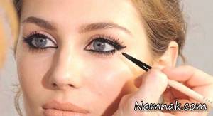 آرایش پلک پف دار ، آرایش چشم