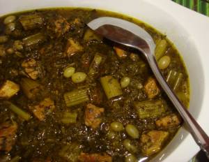 طرز تهیه خورش کرفس ، خورش کرفس