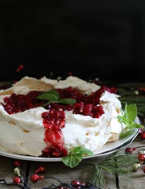 طرز تهیه دسر پاولووا ، دسر پاولووا