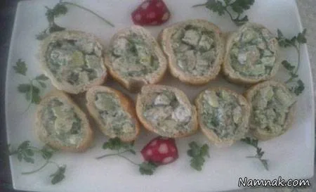 طرز تهیه رولت سبزیجات رولت سبزیجات