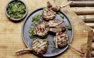 طرز تهیه دنده گوسفند با سس اِیُولی ، دنده کباب