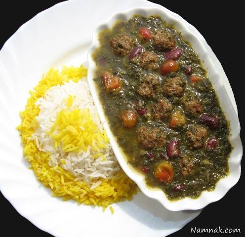 طرز تهیه قلیه قاشقی قلیه قاشقی