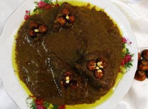 خورش گوشت و خرما ، خورشت
