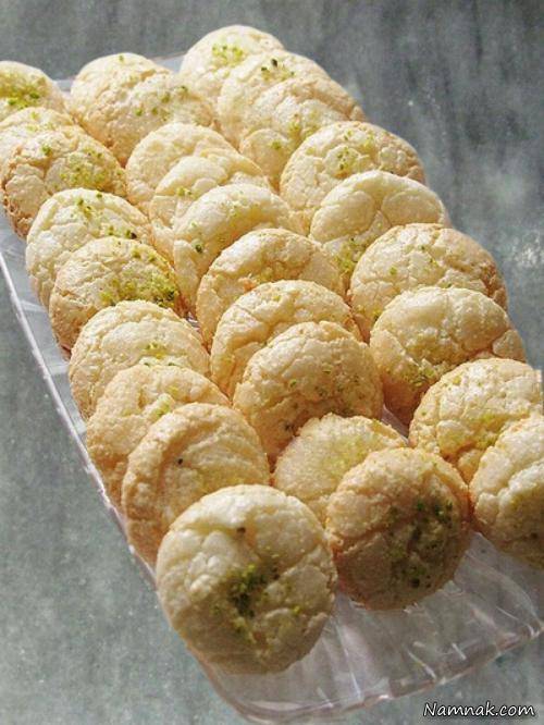 نتیجه تصویری برای طرز تهیه شیرینی نارگیلی