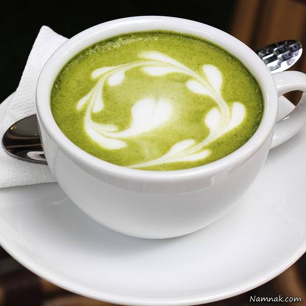 طرز تهیه چای سبز ماچا با شیر گرم 1
