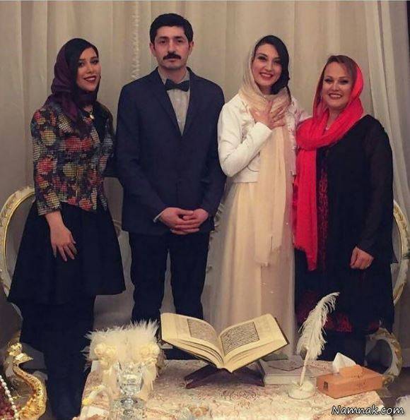 مراسم عروسی حدیث میرامینی و مجتبی رجبی حدیث میرامینی