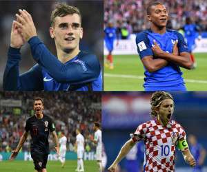 فینال جام جهانی 2018 ، گزارش لحظه ای فینال جام جهانی