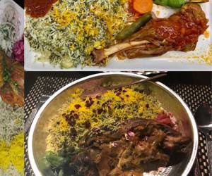 باقالی پلو با ماهیچه ، باقالی پلو با ماهیچه مجلسی