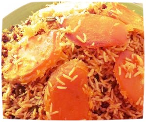 طرز لوبیا پلو ، پخت لوبیا پلو