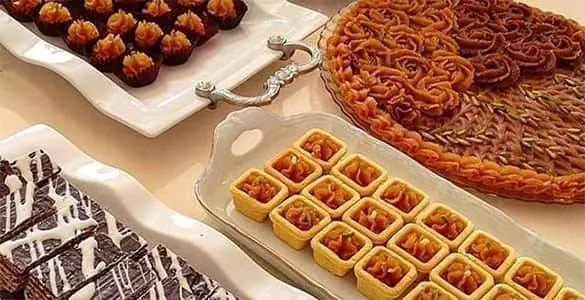 تهیه حلوای چای خوشمزه و مجلسی تهیه حلوای چای