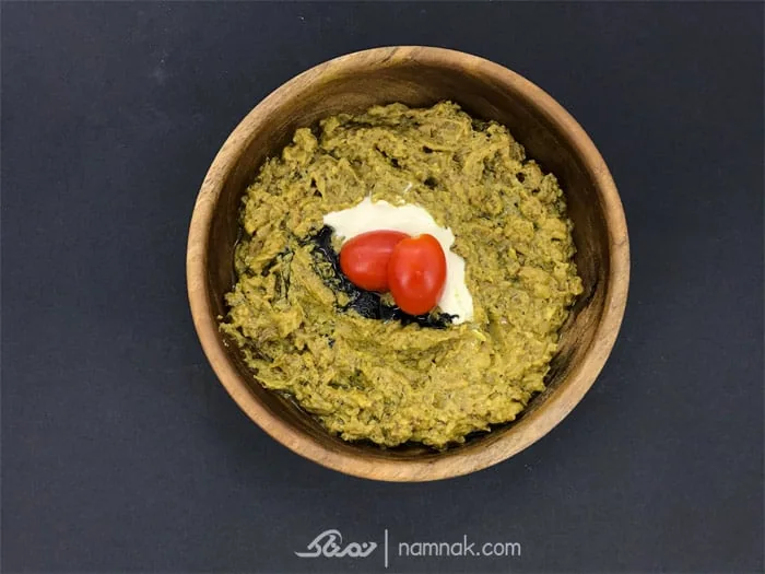 کشک بادمجان خانگی لذیذ و ساده کشک بادمجان