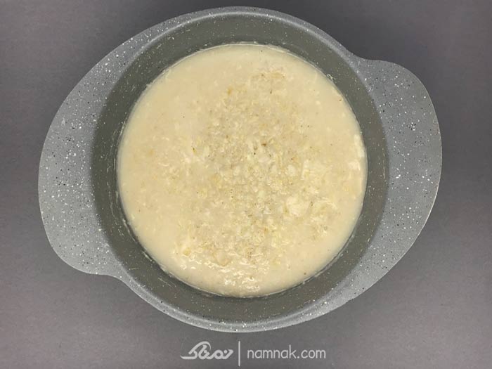 اضافه کردن جو به سوپ شیر جو در سوپ شیر