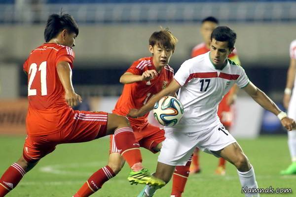 پیش بازی فوتبال ایران و چین در مقدمات جام جهانی 2018ایران وچین