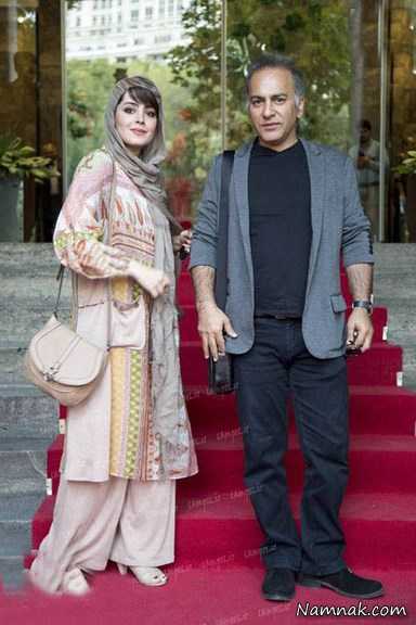حمیدرضا آذرنگ و همسرش ، عکس جدید بازیگران ایرانی ، بازیگران زن و همسرانشان