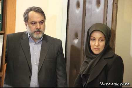 پانته آ بهرام و فرهاد قائمیان در سریال تعبیر وارونه یک رویا پانته آ بهرام و فرهاد قائمیان