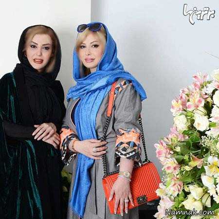 نیوشا ضیغمی و یکی از دوستانش نیوشا ضیغمی و یکی از دوستان