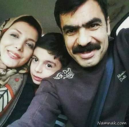 رویا میرعلمی در کنار همسر و فرزندش ، هلیا امامی ، عکس جدید هنگامه قاضیانی