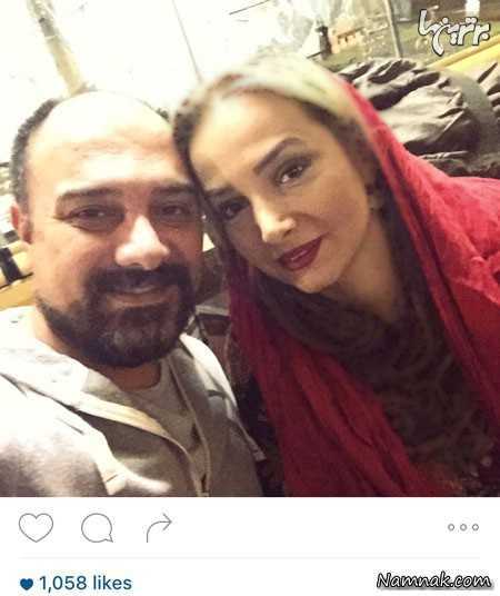 برزو ارجمند و همسرش بازیگران مشهور ایرانی ، بازیگران مشهور ایرانی در شبکه های اجتماعی