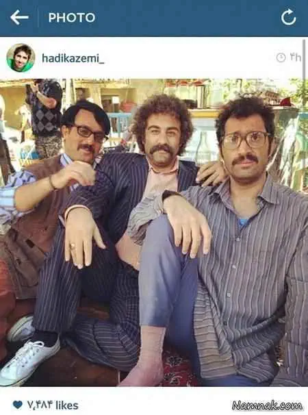 محسن تنابنده احمد مهرانفر محسن تنابنده ، هادی کاظمی و احمد مهرانفر